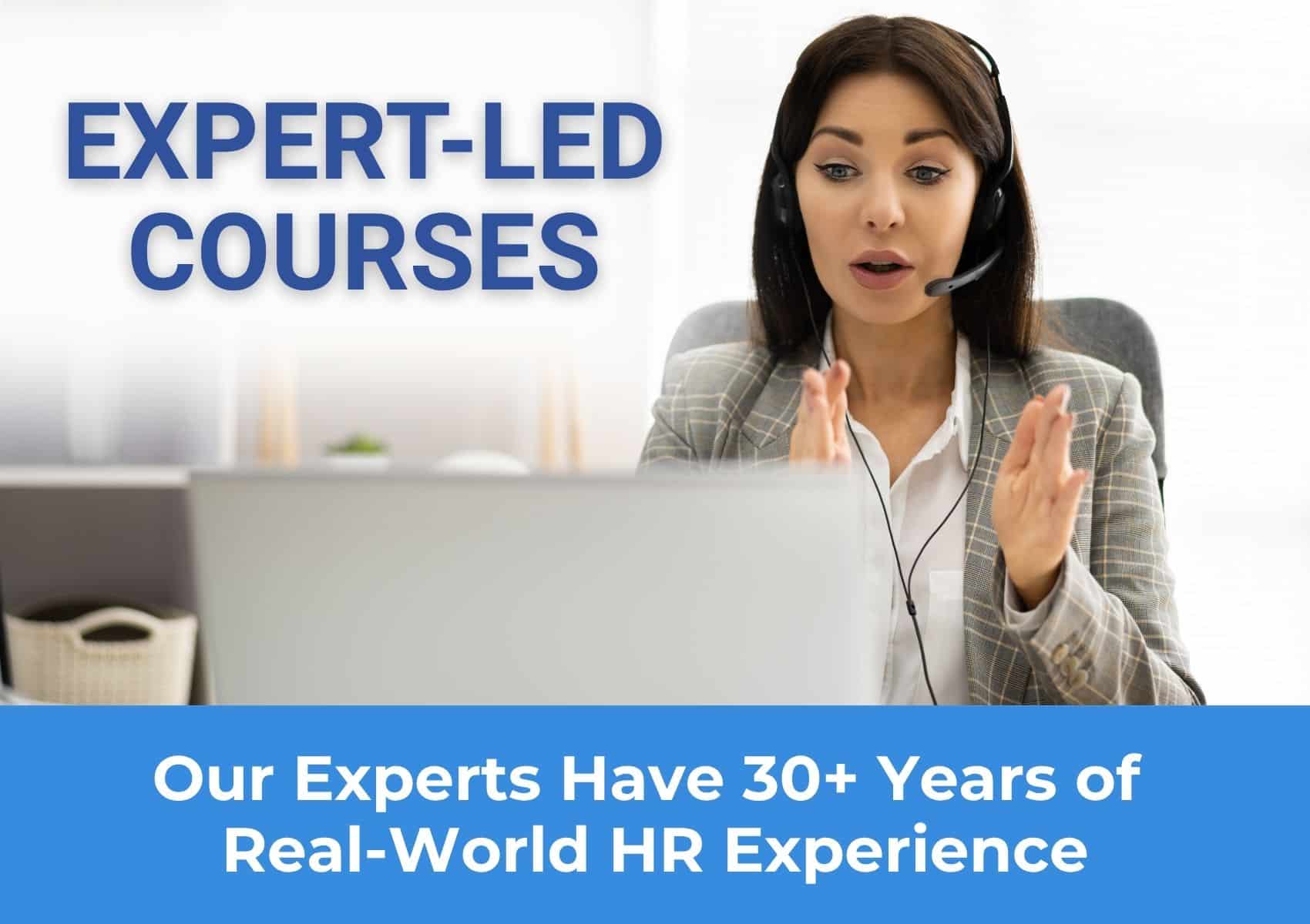 expert led hr courses