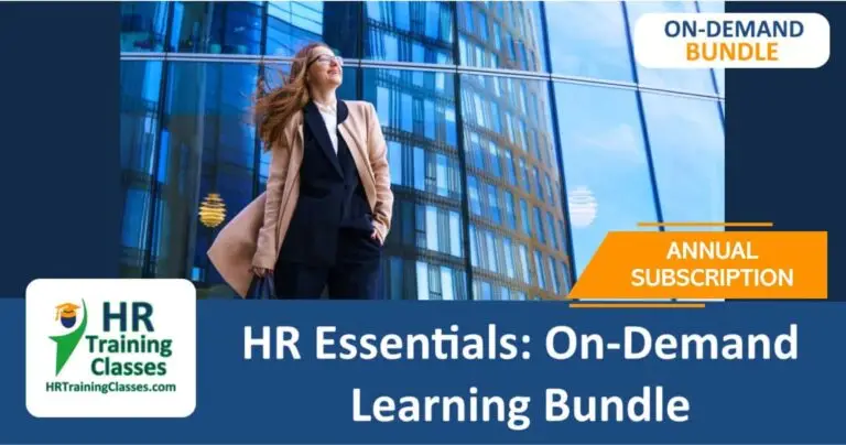 on demand hr course subscription program