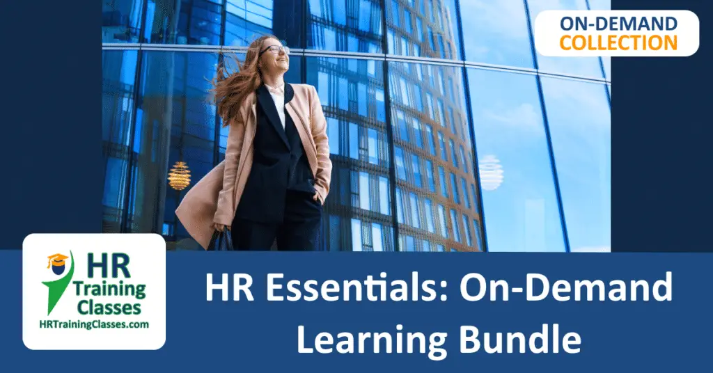 HR Essentials On-Demand Learning Bundle