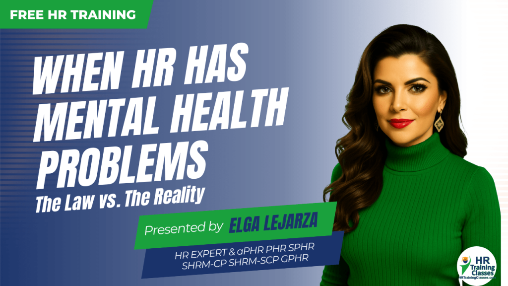 free hr webinar hr mental health
