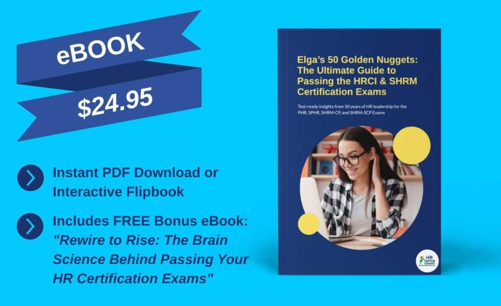 shrm and hrci certification ebook training