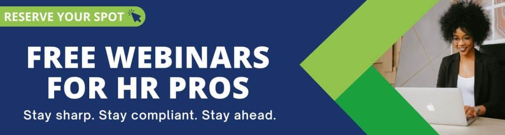 free hr training webinars